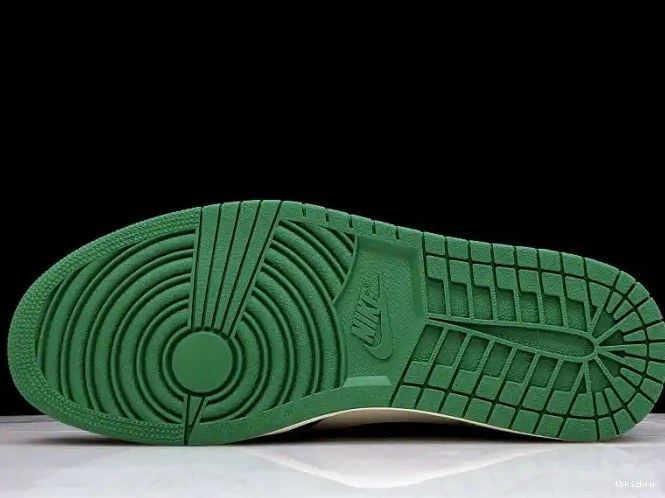 Rep TBkick 555088-302 NRG Green High OG 1 Pine Sail-Black Air Jordan 0619